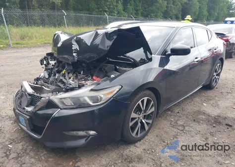 2017 Nissan Maxima 3.5 S из США, поврежденный, VIN 1N4AA6APXHC399368